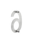 THIRARD - Chiffre 6 à visser  inox  H.100mm