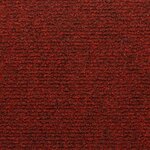 vidaXL Tapis de marches d'escalier 5 Pièces Bordeaux 65x21x4cm Aiguilleté