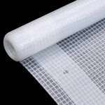 vidaXL Bâches Leno 2 Pièces 260 g/m² 1 5x5 m Blanc