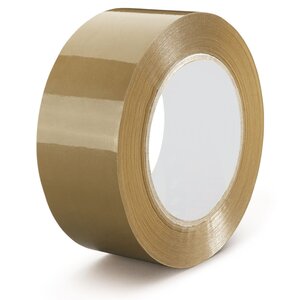 Ruban adhésif polypropylène polyvalent – paquet de 6 rouleaux 48 mm x 100 m havane – Bulteau Systems