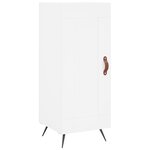 vidaXL Buffet haut Blanc 34 5x34x180 cm Bois d'ingénierie