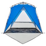 vidaXL Tente de plage 4 personnes libération rapide imperméable