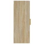 vidaXL Armoire murale Chêne sonoma 34 5x34x90 cm Bois d'ingénierie