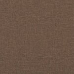 vidaXL Canapé à 3 places Marron 180 cm Tissu