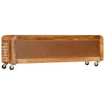 vidaXL Meuble TV 120 x 30 x 37 cm Bois de récupération massif