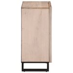 vidaXL Buffet 60x34x75 cm bois de manguier massif