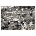 vidaXL Tapis lavable multicolore 190x300 cm antidérapant