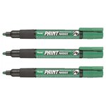 marqueur permanent Paint MARKER MMP20  vert x 3 PENTEL