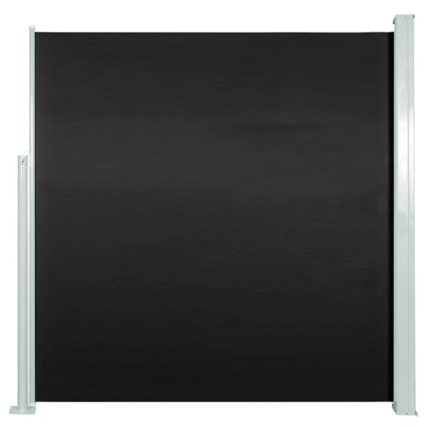 vidaXL Auvent latéral rétractable 140 x 300 cm Noir