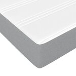 vidaXL Lit avec matelas cire marron 90x200 cm bois massif de pin