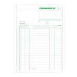 Manifold Commandes 29 7x21cm 50 Feuillets Tripli Autocopiants - Motif  - X 5 - Exacompta