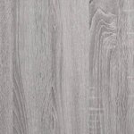 vidaXL Armoire TV suspendue Sonoma gris 80x36x25 cm Bois d'ingénierie