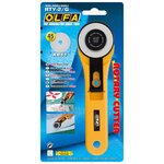 Olfa cutter coupeuse standard - rotatif - 45mm - jaune