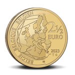 Pièce de monnaie 2 euro 1/2 Belgique 2023 BU – Culture belge des festivals – Légende flamande