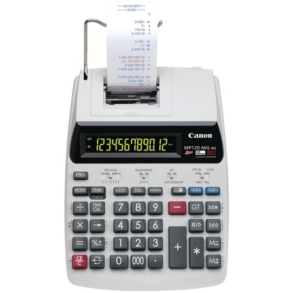 Calculatrice comptable MP120-MG-es II - 12 chiffres - 2,01 lignes / sec