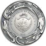 Pièce de monnaie en Argent 20 Dollars g 93.3 (3 oz) Millésime 2020 Evil Within SCYLLA AND CHARYBDIS