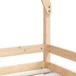 vidaXL Cadre de lit pour enfant 70x140 cm bois de pin massif