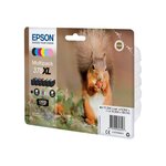 Epson 378xl multipack - pack de 6 - xl - noir  jaune  cyan  magenta  magenta clair  cyan clair - originale - blister