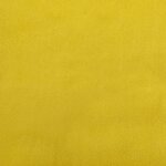 vidaXL Lit de jour avec gigogne et tiroirs jaune 80x200 cm velours