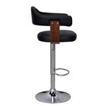 vidaXL Tabourets de bar lot de 2 bois courbé