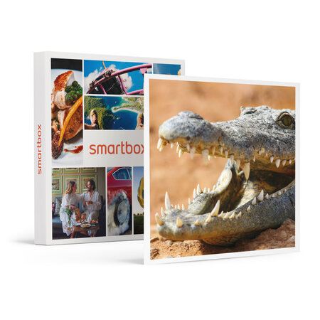 SMARTBOX - Coffret Cadeau Journée passionnante en famille à la Ferme aux Crocodiles  près d'Avignon pour 4 -  Sport & Aventure