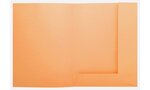 Paquet de 50 chemises 2 rabats SUPER 210g 24x32cm Orange EXACOMPTA