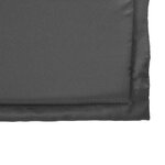 vidaXL Coussins de siège de jardin lot de 2 anthracite 45x45x2cm carré