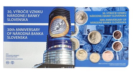 Coffret série euro BU Slovaquie 2023 (Banque Nationale de Slovaquie)