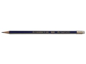Crayon graphite GOLDFABER hexagonal bout gomme HB FABER-CASTELL
