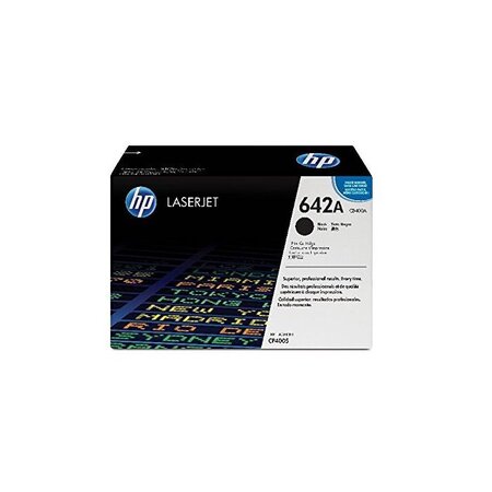 Toner Laser Original N° 642A CB400A 7500 Pages Noir HP