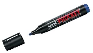 Marqueur PROCKEY PM122 Pte conique moyenne 1,8 - 2,2mm Bleu UNI-BALL
