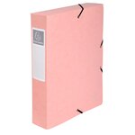 Boite De Classement Exabox Dos 60mm Carte Lustrée Aquarel - A4 - Couleurs Assorties - X 8 - Exacompta