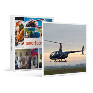 SMARTBOX - Coffret Cadeau Vol découverte en hélicoptère de 20 min pour 2 personnes près d'Angers -  Sport & Aventure