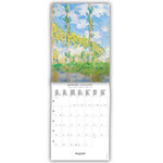 Petit Calendrier Mensuel 2025 14x18 Cm - Monet - Draeger paris