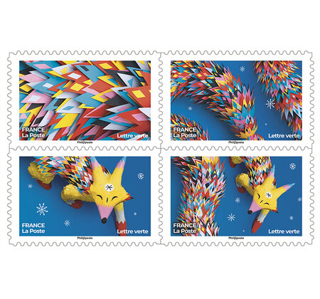 LA POSTE Carnet de 12 timbres postaux lettre verte - Enveloppes Prêt à  poster & Timbresfavorable à acheter dans notre magasin
