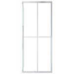 vidaXL Cabine de douche ESG 80x80x180 cm