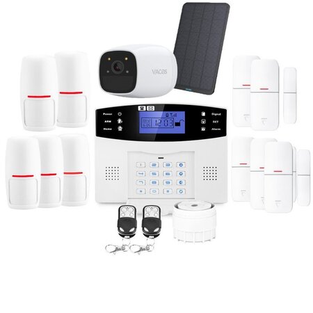 Kit Alarme maison sans fil gsm et caméra autonome Lifebox Evolution kit  connecté 19 - La Poste