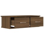 vidaXL Armoire murale Chêne marron 60x26x18 5 cm Bois d'ingénierie