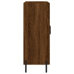 vidaXL Buffet chêne marron 69 5x34x90 cm bois d'ingénierie