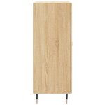 vidaXL Buffet chêne sonoma 69 5x34x90 cm bois d'ingénierie