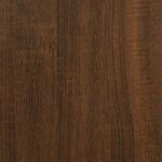 vidaXL Buffet haut chêne marron 62x36x121 5 cm bois d'ingénierie
