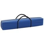 vidaXL Tente de réception pliable avec parois Bleu 3x6 m