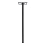 Pied elliptique Noir Sablé RAL 2100 MS