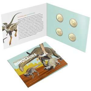 Coffret série Dollars Unc Australie 2022 (dinosaures australiens)