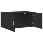 vidaXL Armoire murale noir 80x42 5x40 cm bois d'ingénierie