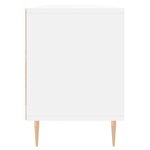 vidaXL Meuble TV blanc 150x30x44 5 cm bois d'ingénierie