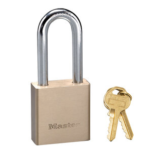 Cadenas en laiton massif à clé idéal pour sécuriser portails abris de jardin 98 x 44 x 20 mm