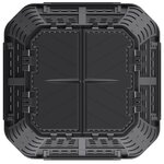 vidaXL Composteur de jardin Noir 93 3x93 3x146 cm 1000 L