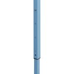 vidaXL Tente de réception pliable avec 3 parois 3x4 m Acier Anthracite