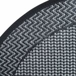 vidaXL Tapis d'extérieur gris Ø200 cm PP